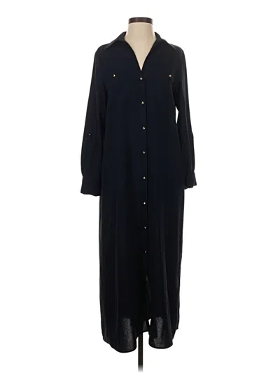 Pre-owned Zara Casual Dress In Blue