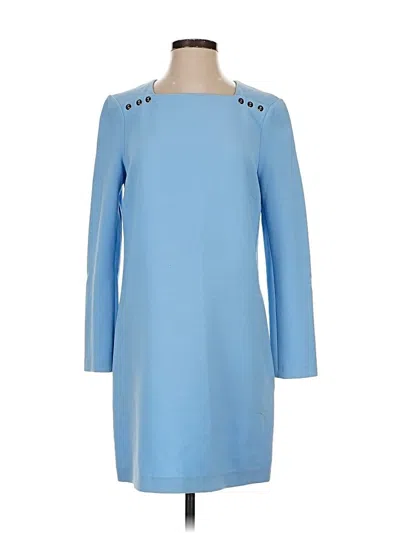 Pre-owned Zara Casual Dress In Blue
