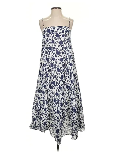 Pre-owned Zara Casual Dress In Blue