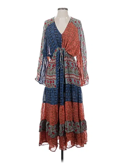 Pre-owned Zara Casual Dress In Blue