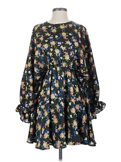 Pre-owned Zara Casual Dress In Blue