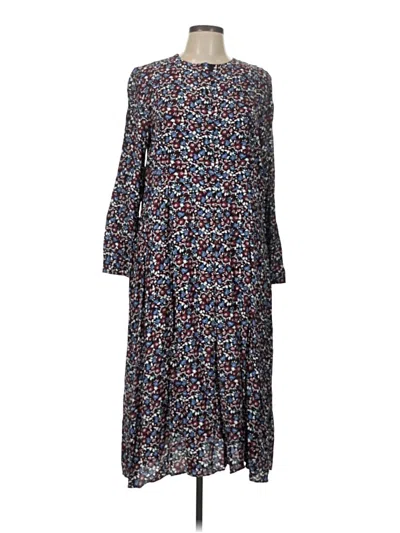 Pre-owned Zara Casual Dress In Blue
