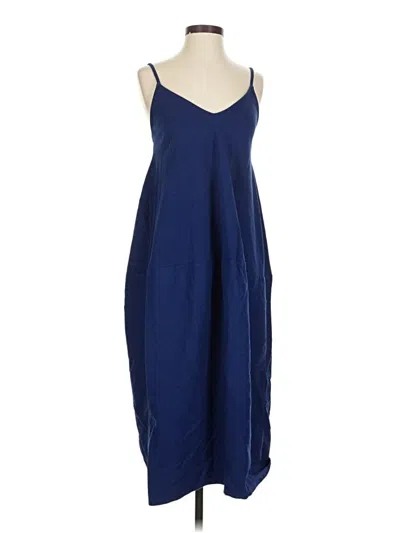 Pre-owned Zara Casual Dress In Blue