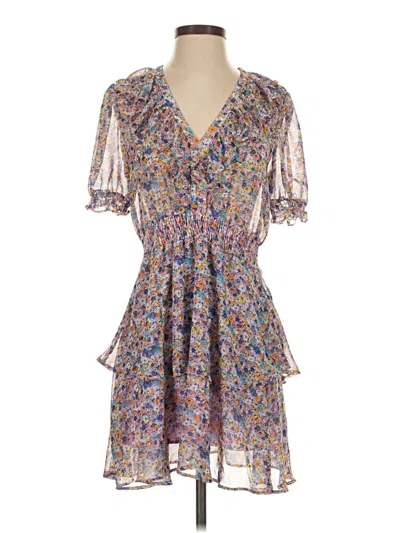 Pre-owned Zara Casual Dress In Blue