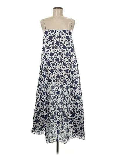 Pre-owned Zara Casual Dress In Blue