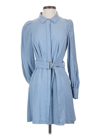 Zara Casual Dress In Blue
