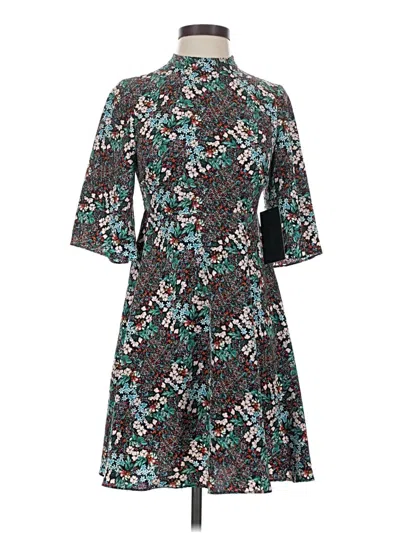 Pre-owned Zara Casual Dress In Blue