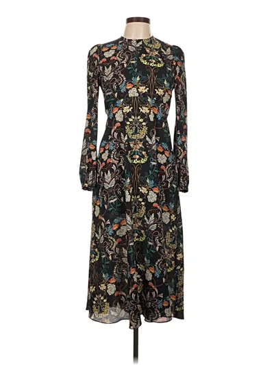 Pre-owned Zara Casual Dress In Blue