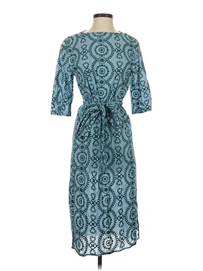 Pre-owned Zara Casual Dress In Blue
