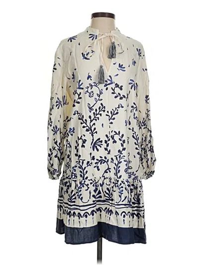 Pre-owned Zara Casual Dress In Blue