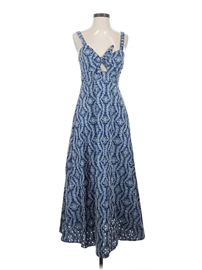 Pre-owned Zara Casual Dress In Blue