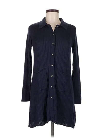 Pre-owned Zara Casual Dress In Blue