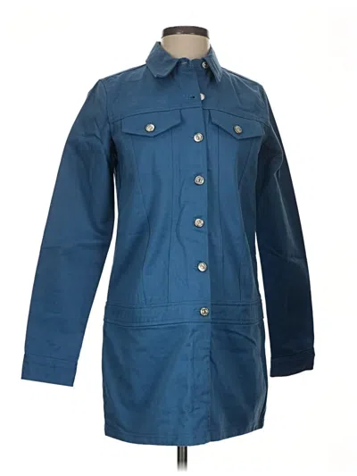 Zara Casual Dress In Blue