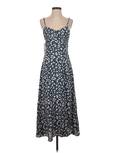 Zara Casual Dress In Blue