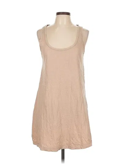 Pre-owned Zara Casual Dress In Brown