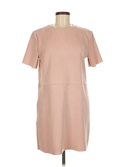 Pre-owned Zara Casual Dress In Brown