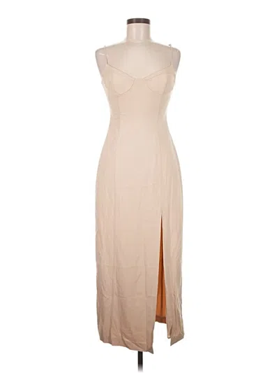 Pre-owned Zara Casual Dress In Brown