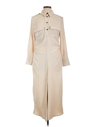 Pre-owned Zara Casual Dress In Brown