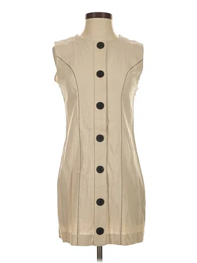Zara Casual Dress In Neutral