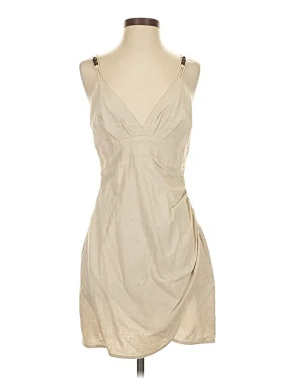 Zara Casual Dress In Brown