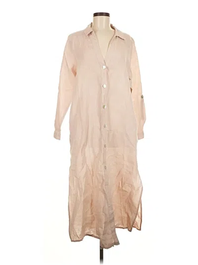 Pre-owned Zara Casual Dress In Brown