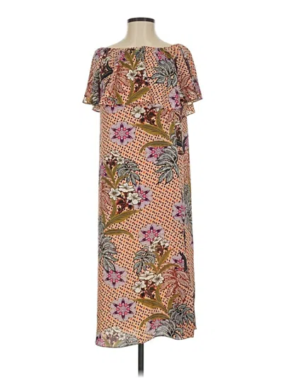 Pre-owned Zara Casual Dress In Brown
