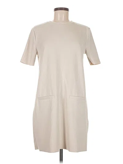 Pre-owned Zara Casual Dress In Brown