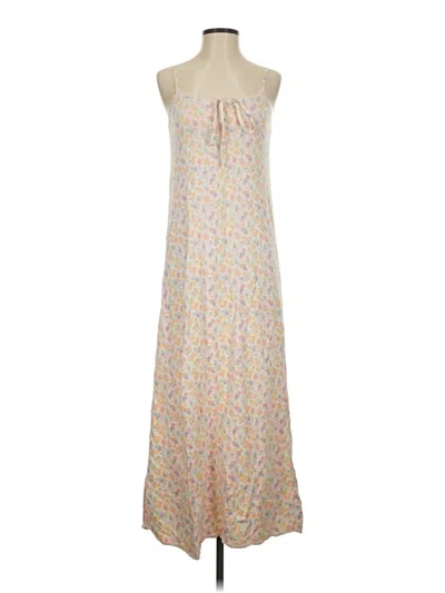 Pre-owned Zara Casual Dress In Brown