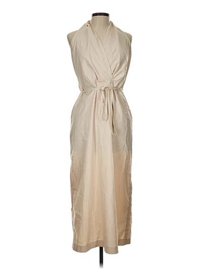 Pre-owned Zara Casual Dress In Brown