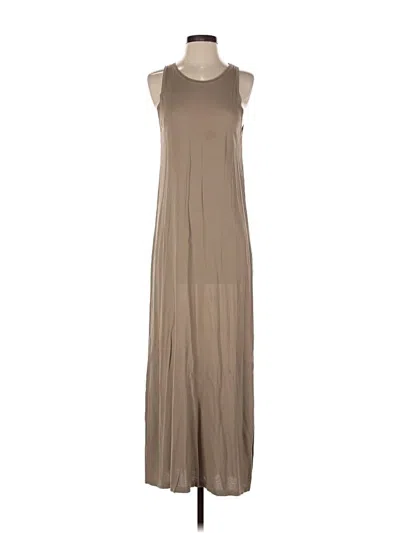 Pre-owned Zara Casual Dress In Brown