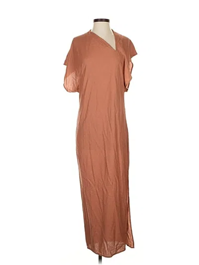 Zara Casual Dress In Brown