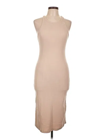 Pre-owned Zara Casual Dress In Brown