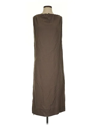 Pre-owned Zara Casual Dress In Brown