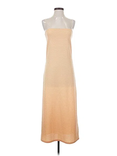 Pre-owned Zara Casual Dress In Brown