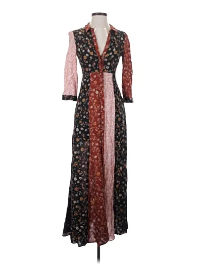 Pre-owned Zara Casual Dress In Brown