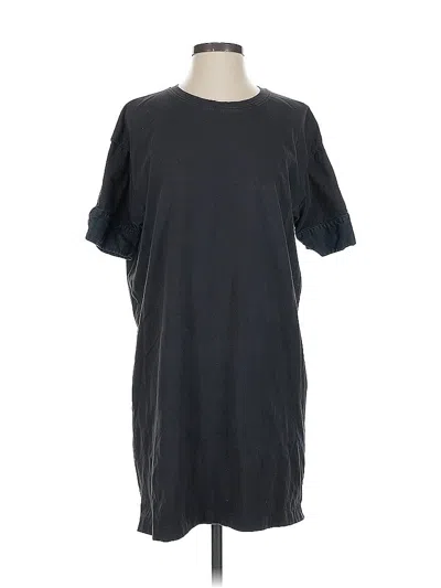 Pre-owned Zara Casual Dress In Gray