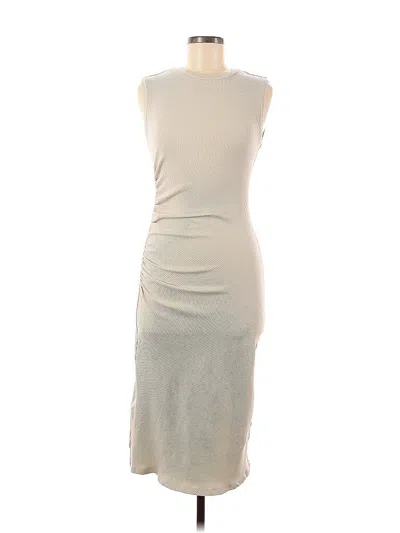Pre-owned Zara Casual Dress In Gray