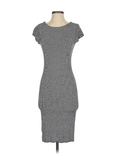 Pre-owned Zara Casual Dress In Gray