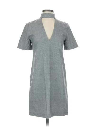 Pre-owned Zara Casual Dress In Gray