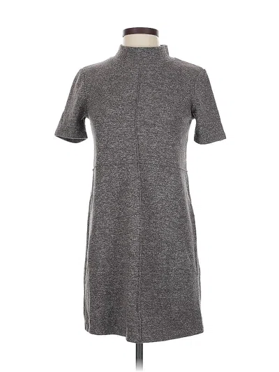 Pre-owned Zara Casual Dress In Gray