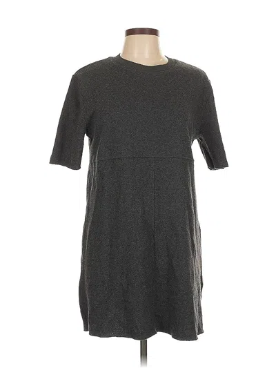 Pre-owned Zara Casual Dress In Gray