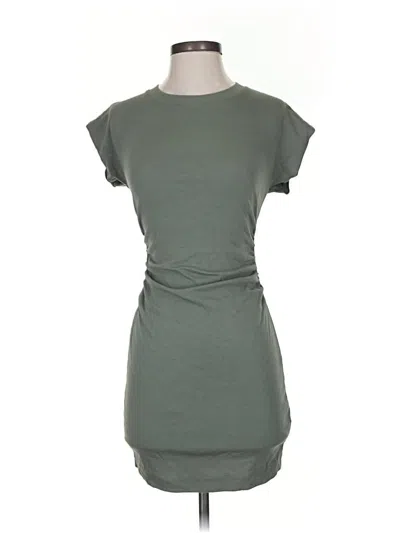 Pre-owned Zara Casual Dress In Gray