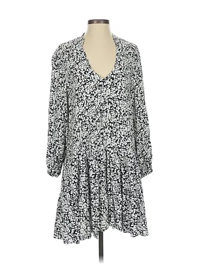 Pre-owned Zara Casual Dress In Gray