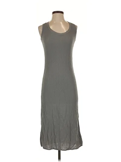 Pre-owned Zara Casual Dress In Gray