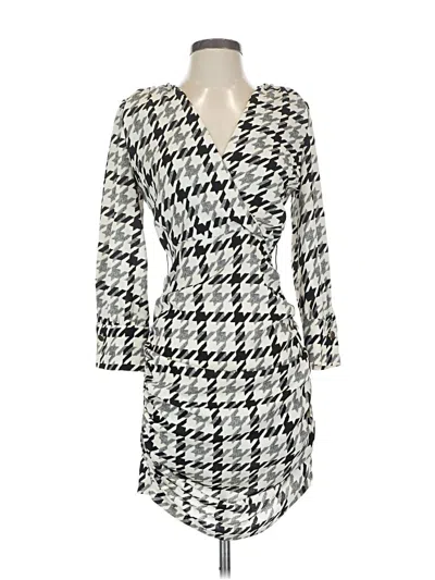 Pre-owned Zara Casual Dress In Gray