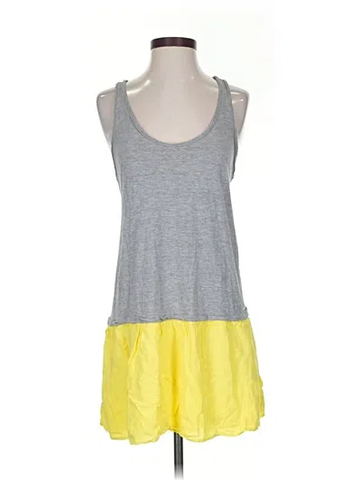 Pre-owned Zara Casual Dress In Gray