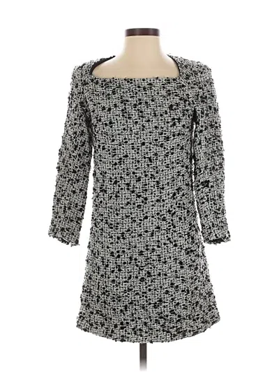 Pre-owned Zara Casual Dress In Gray