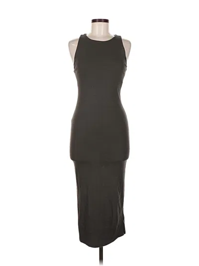 Pre-owned Zara Casual Dress In Gray