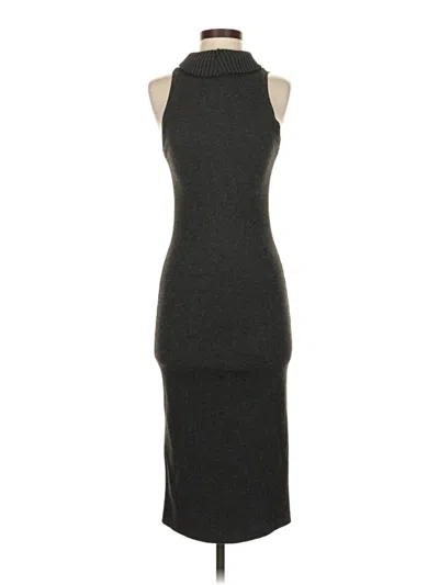 Pre-owned Zara Casual Dress In Gray