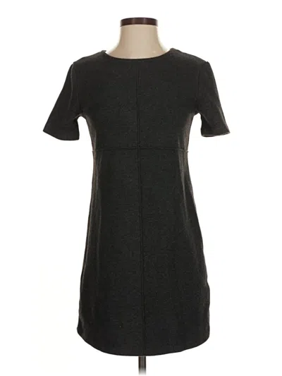 Pre-owned Zara Casual Dress In Gray